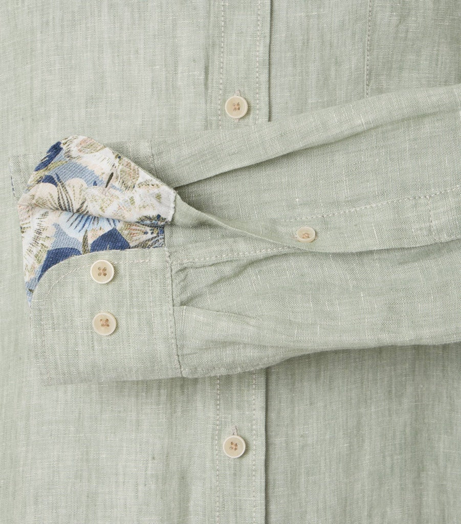Casa Moda Herren Hemden Gruen