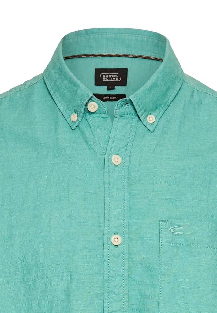 Camel active Herren Hemden kurz Agave Green