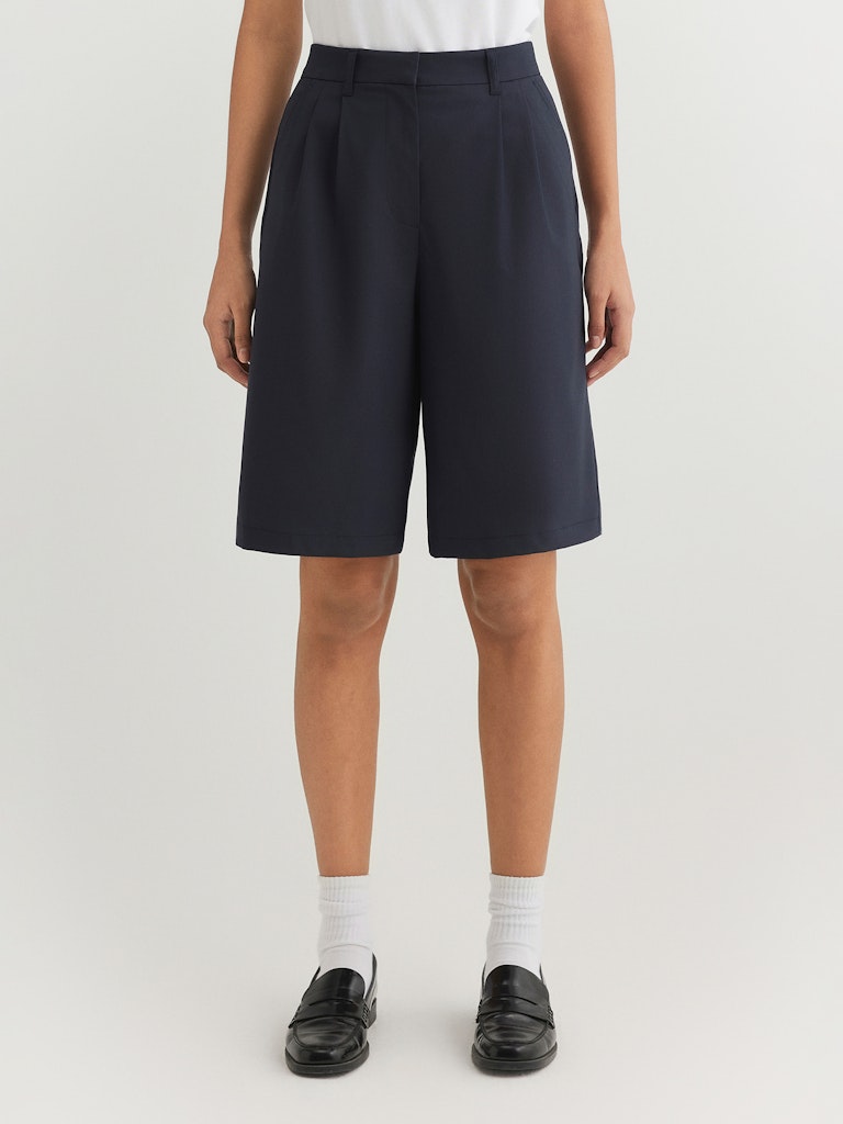 Mavi Damen Shorts Navy Blazer