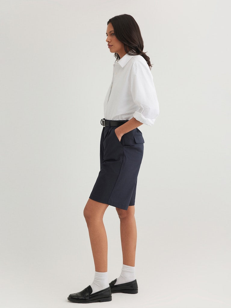 Mavi Damen Shorts Navy Blazer