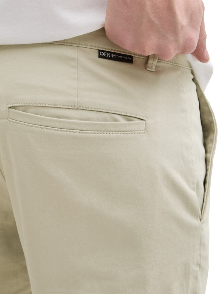 Tom Tailor denim Herren Shorts Beige Abbey Sto