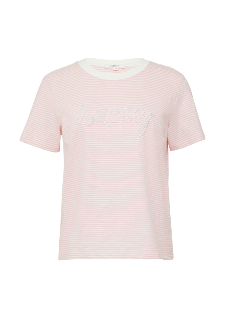 S. Oliver red Damen T-Shirts Lilac/Pink