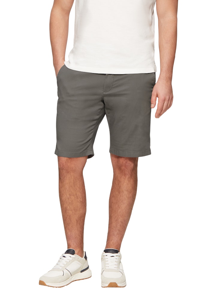 S. Oliver red Herren Shorts Grey/Black