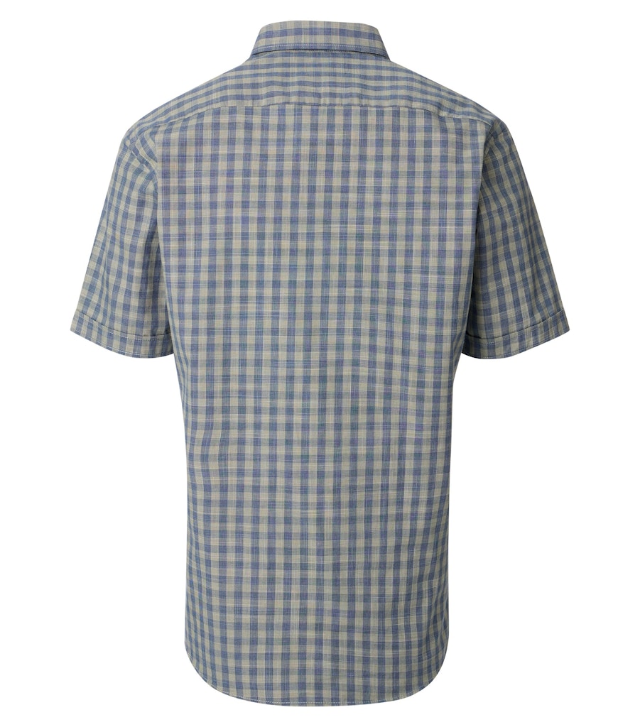 Casa Moda Herren Hemden kurz Gruen