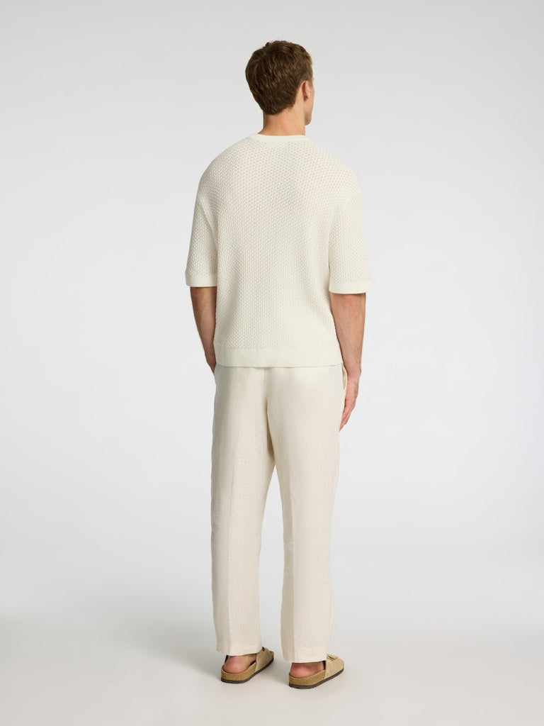 Selected homme Herren Pullover Egret