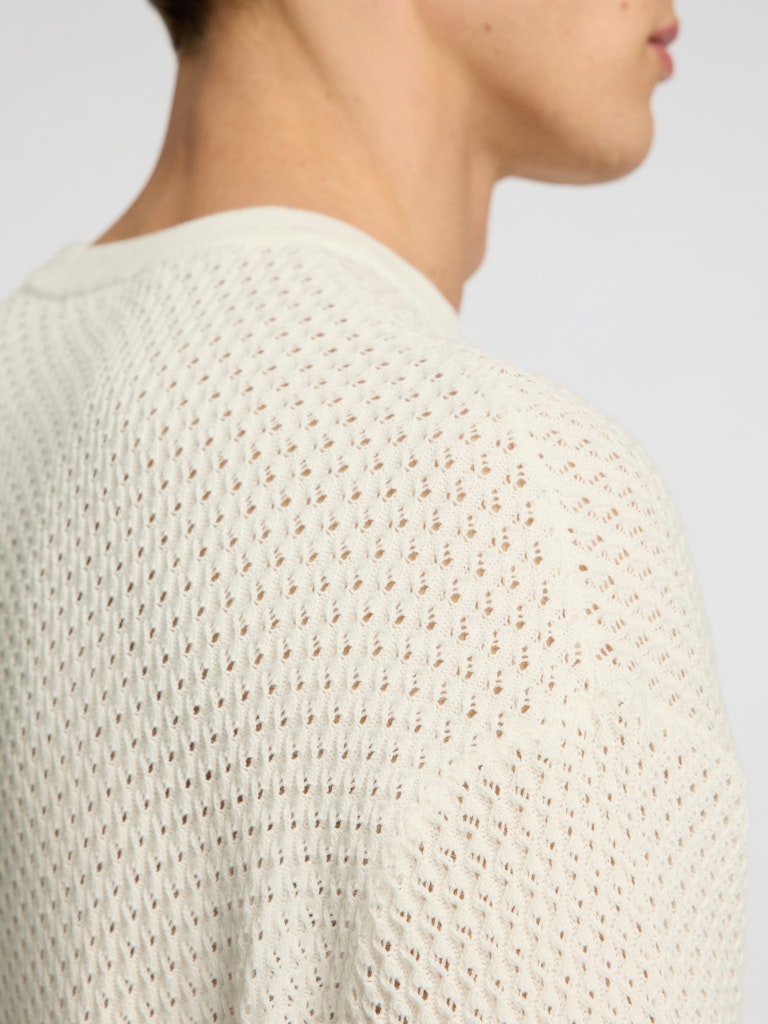 Selected homme Herren Pullover Egret