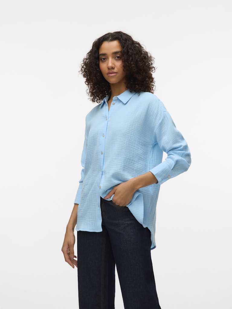 Vero Moda Damen Blusen Airy Blue
