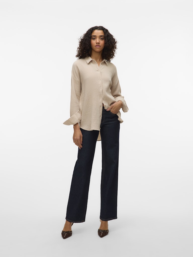Vero Moda Damen Blusen Silver Lining