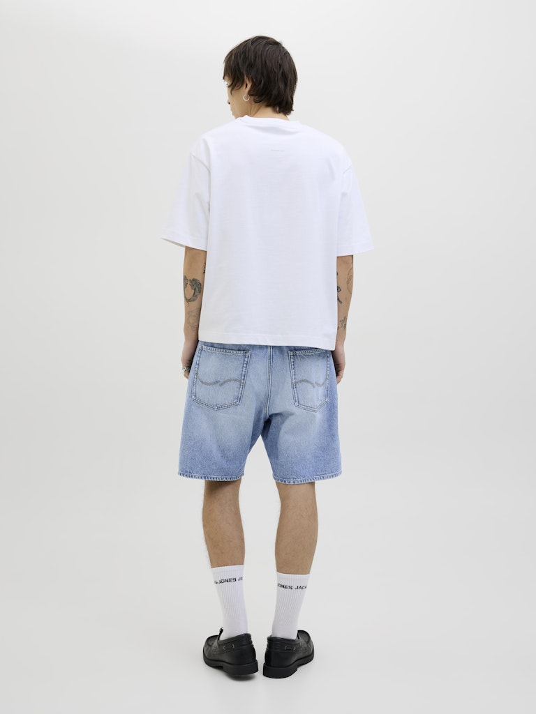 Jack & Jones Herren Shorts Blue Denim/Sbd