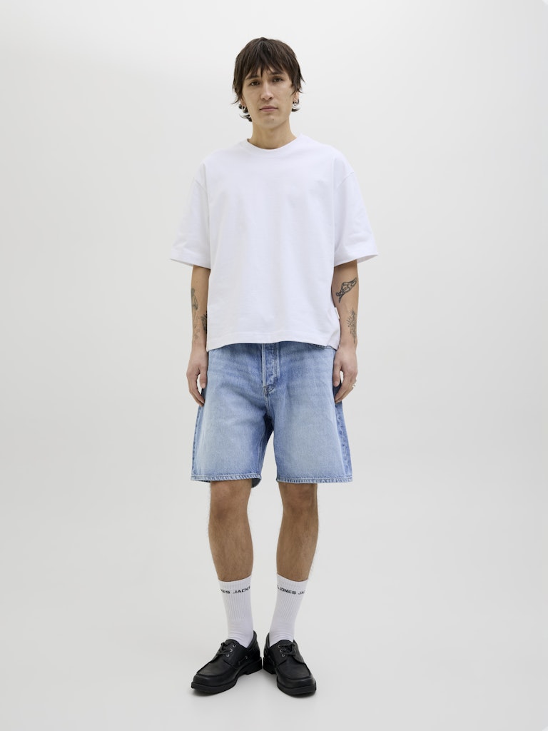 Jack & Jones Herren Shorts Blue Denim/Sbd