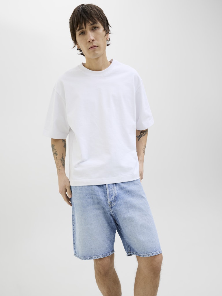 Jack & Jones Herren Shorts Blue Denim/Sbd