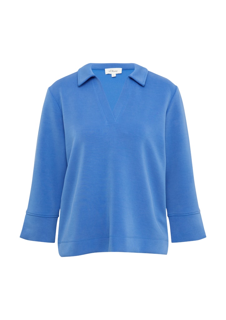 S. Oliver red Damen Sweatshirts Blue
