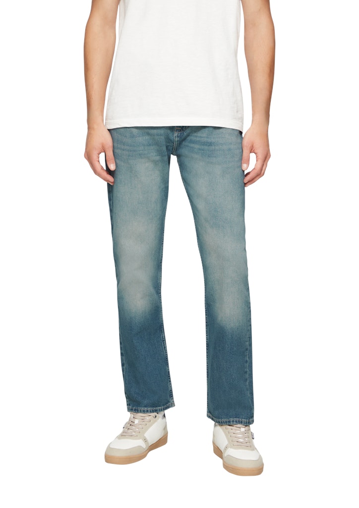 S. Oliver red Herren Jeans Blue Green