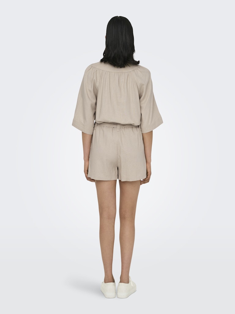 Only Damen Shorts Oxford Tan