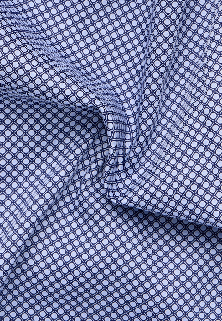 Eterna Herren Hemden lang Blau