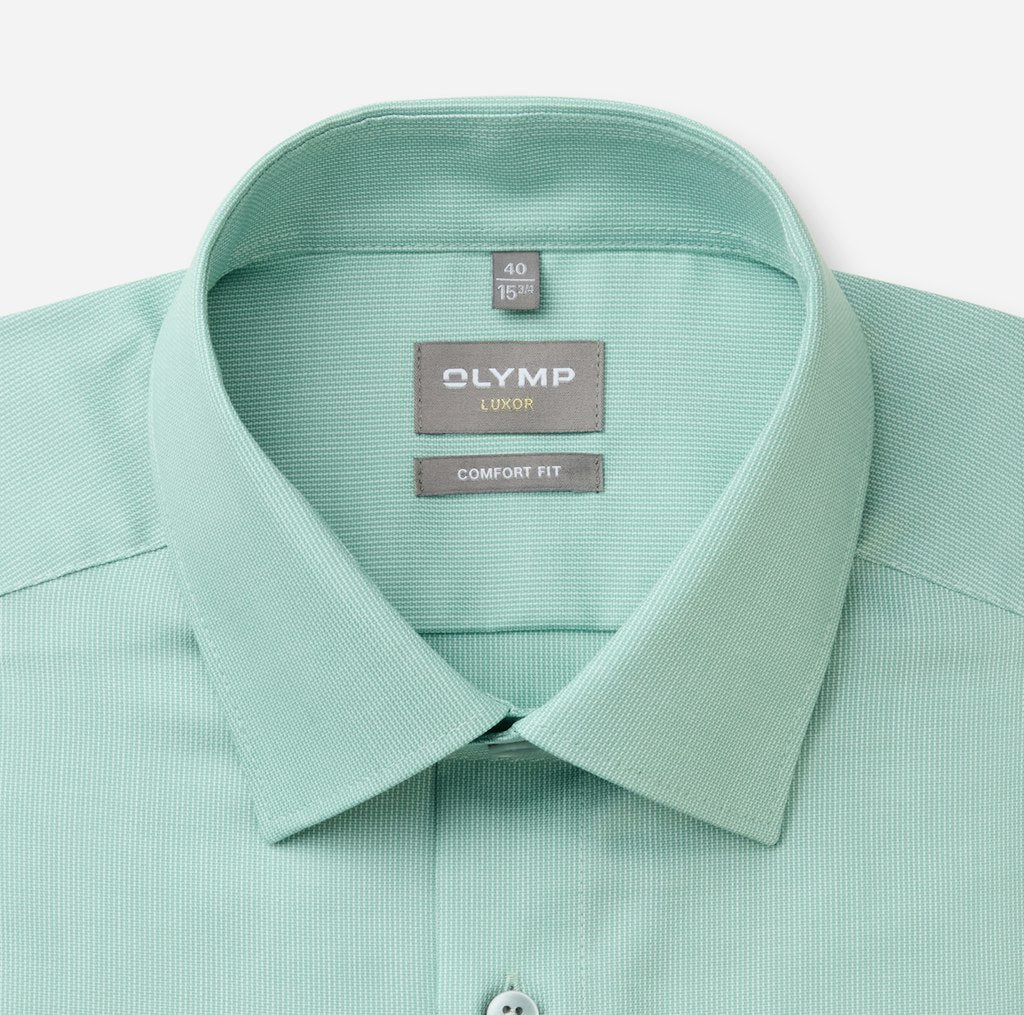 Olymp Herren Hemden lang Grõn