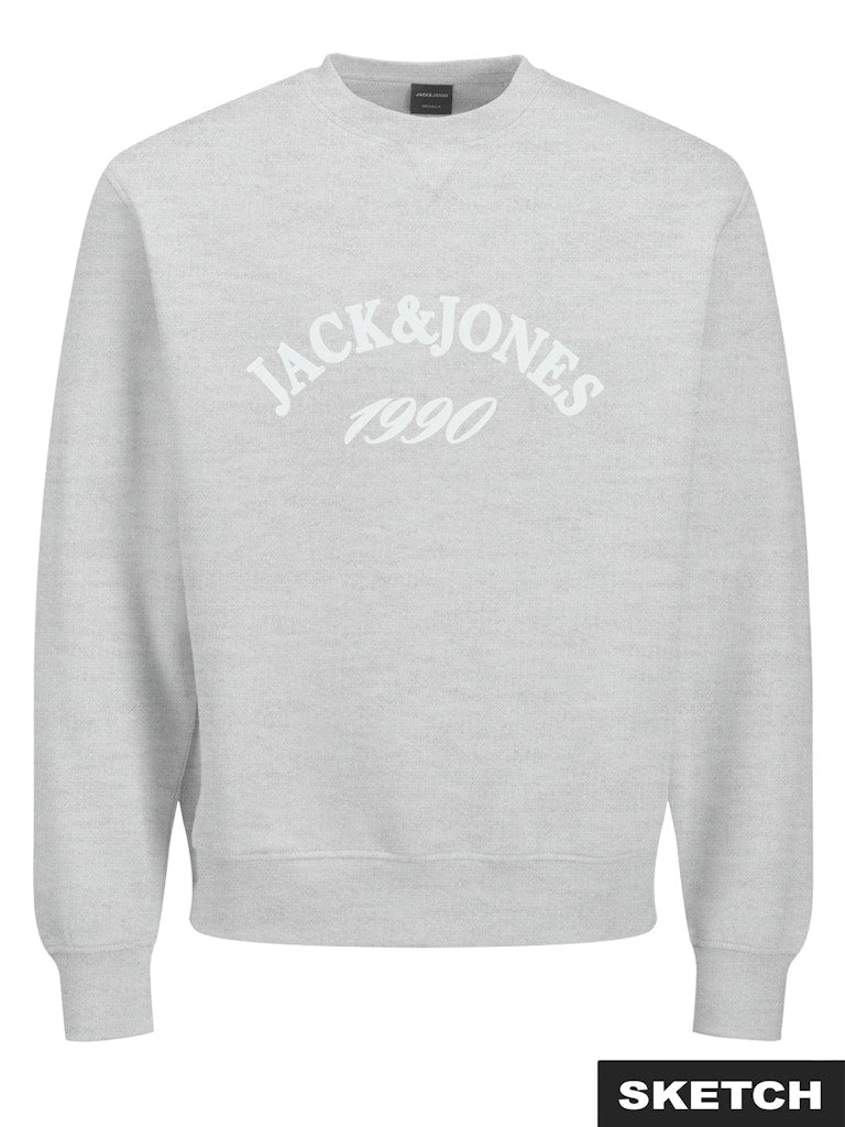 Jack & Jones Herren Sweatshirts Bright White/Jj