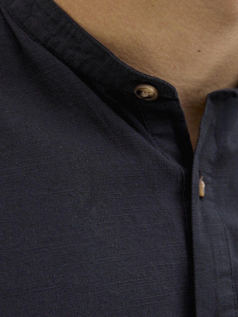 Jack & Jones Herren Hemden lang Black