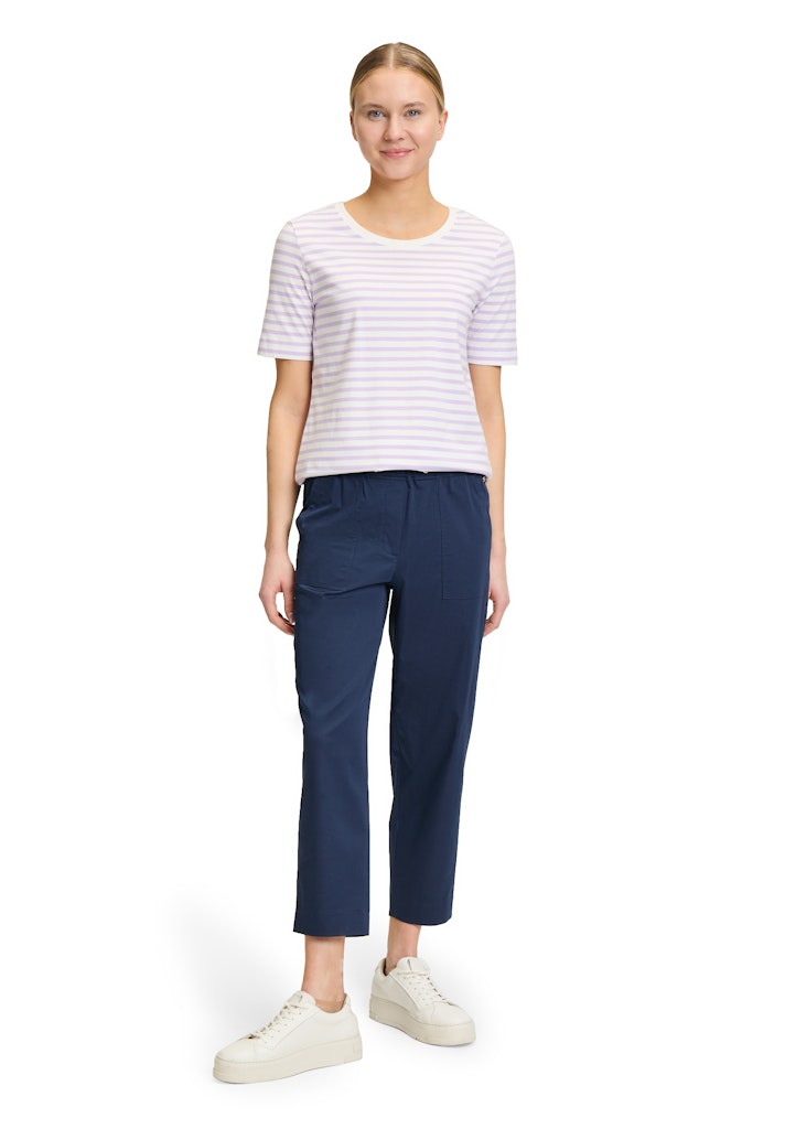 Betty & Co Damen T-Shirts Cream/Liac