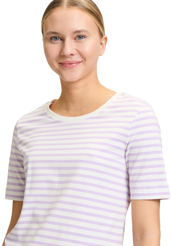 Betty & Co Damen T-Shirts Cream/Liac