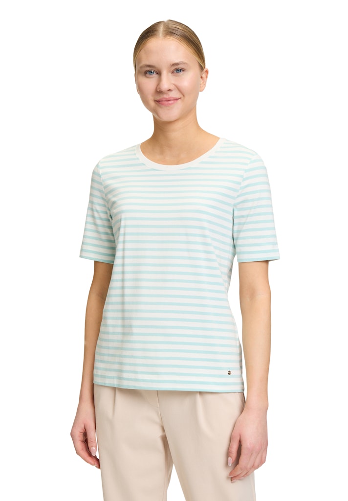 Betty & Co Damen T-Shirts Cream/Mint