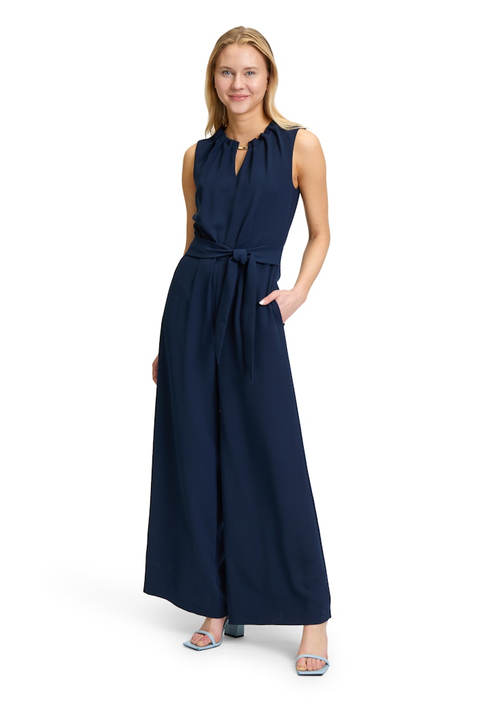 Betty & Co Damen Jumpsuits Navy Blue
