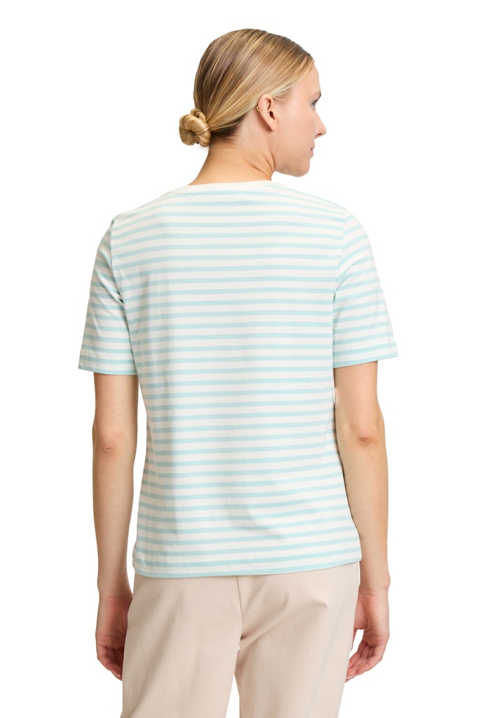 Betty & Co Damen T-Shirts Cream/Mint
