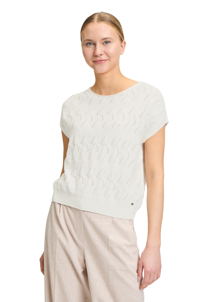 Betty & Co Damen Pullover Offwhite