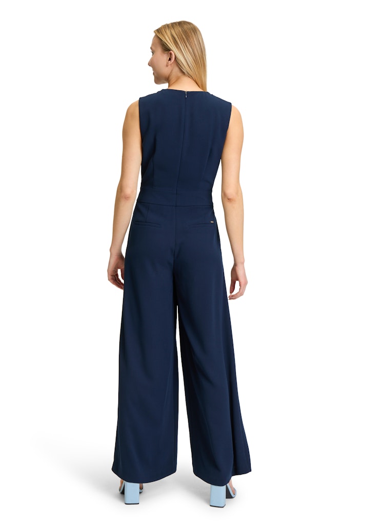 Betty & Co Damen Jumpsuits Navy Blue