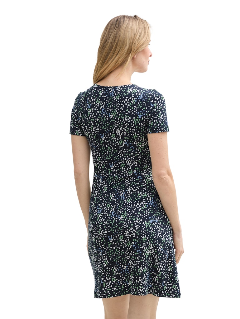 Tom Tailor Damen Kleider Multicolor Navy