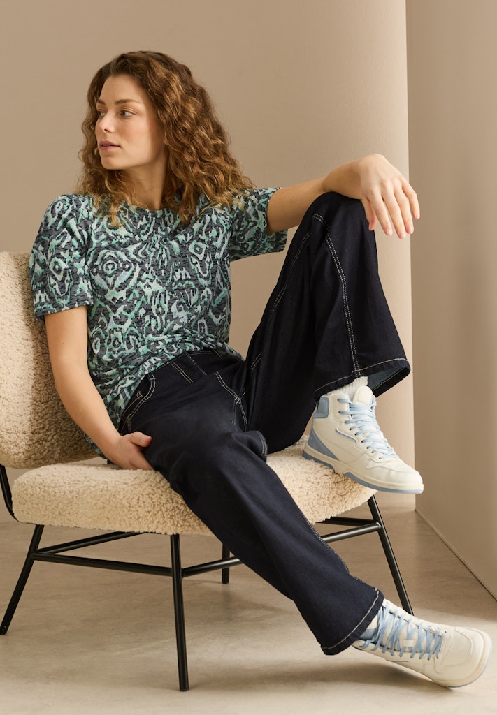 Cecil Damen T-Shirts Slate Kha