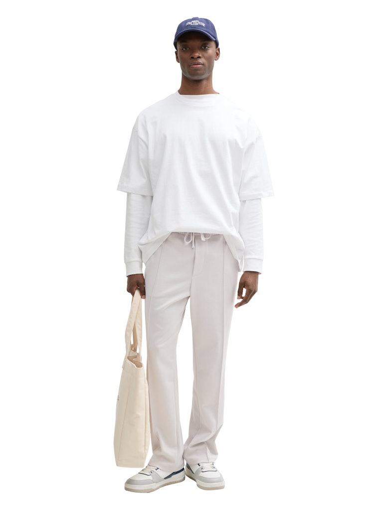 Tom Tailor denim Herren Hosen Chalk Grey