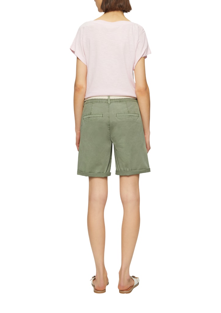 S. Oliver red Damen Shorts Green