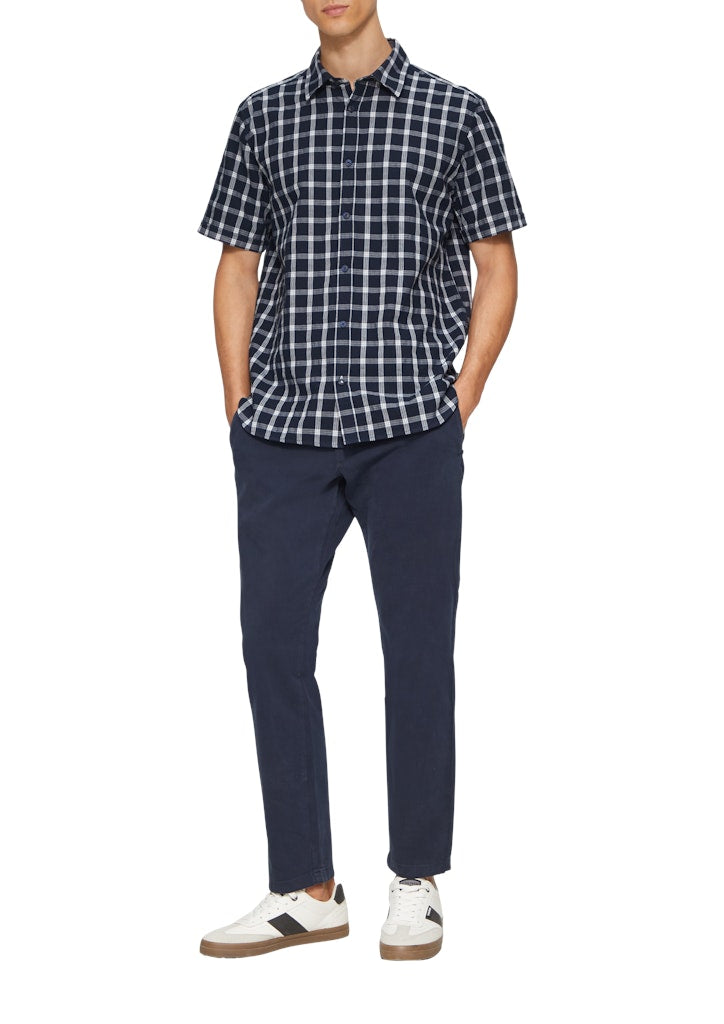 S. Oliver red Herren Hemden kurz Blue