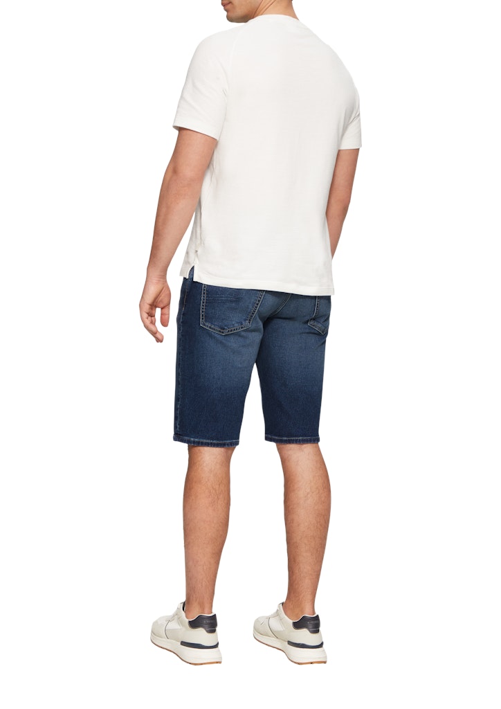 S. Oliver red Herren Shorts Blue