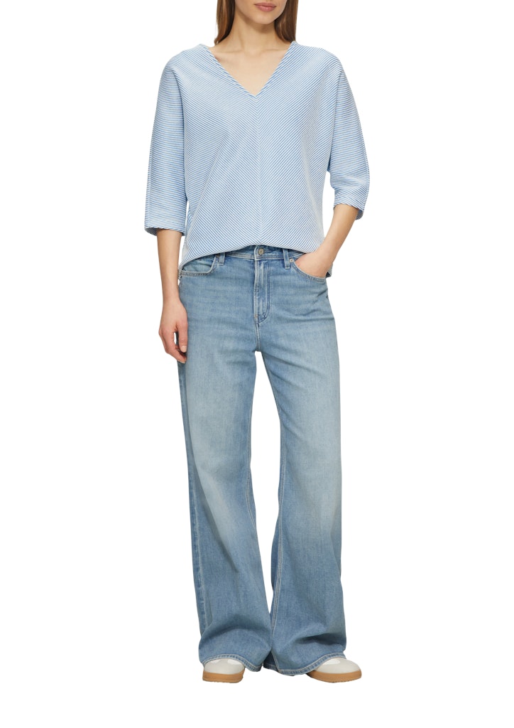 S. Oliver red Damen T-Shirts Blue