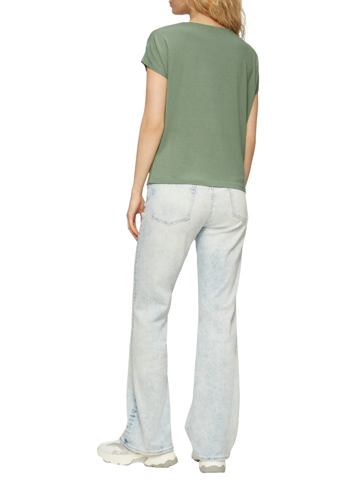 S. Oliver red Damen T-Shirts Green