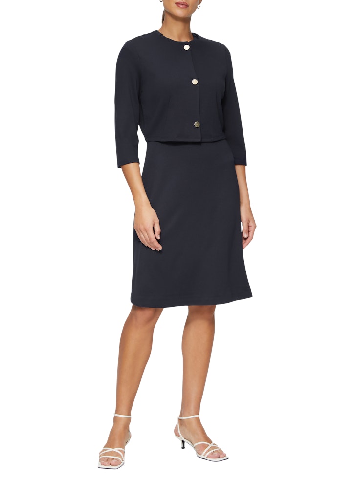 S. Oliver black Damen Blazer Blue
