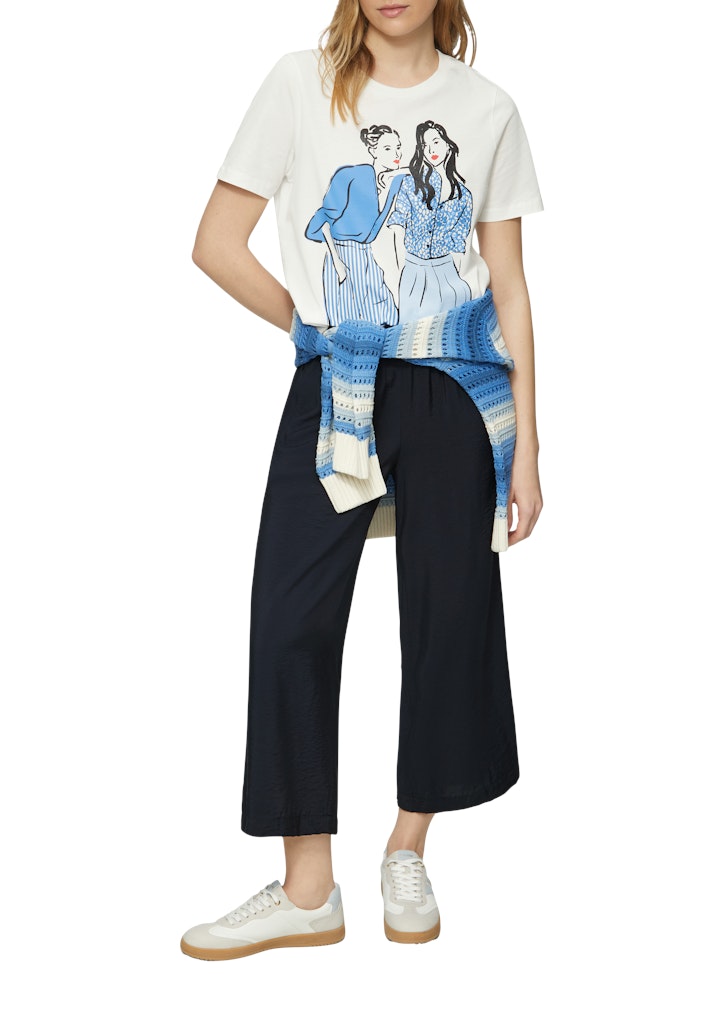 S. Oliver red Damen Hosen Blue