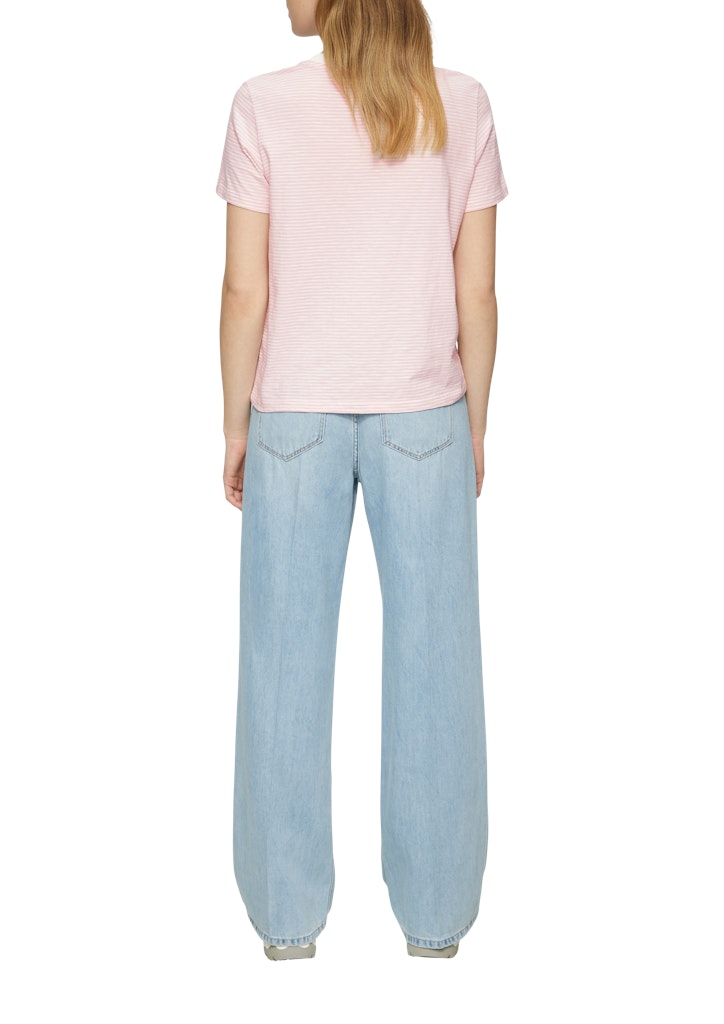 S. Oliver red Damen T-Shirts Lilac/Pink