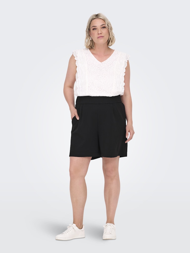 Only Caramkoma Damen Shorts Black
