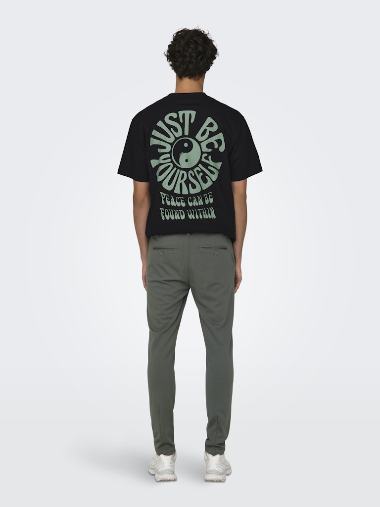 Only & Sons Herren Hosen Castor Gray
