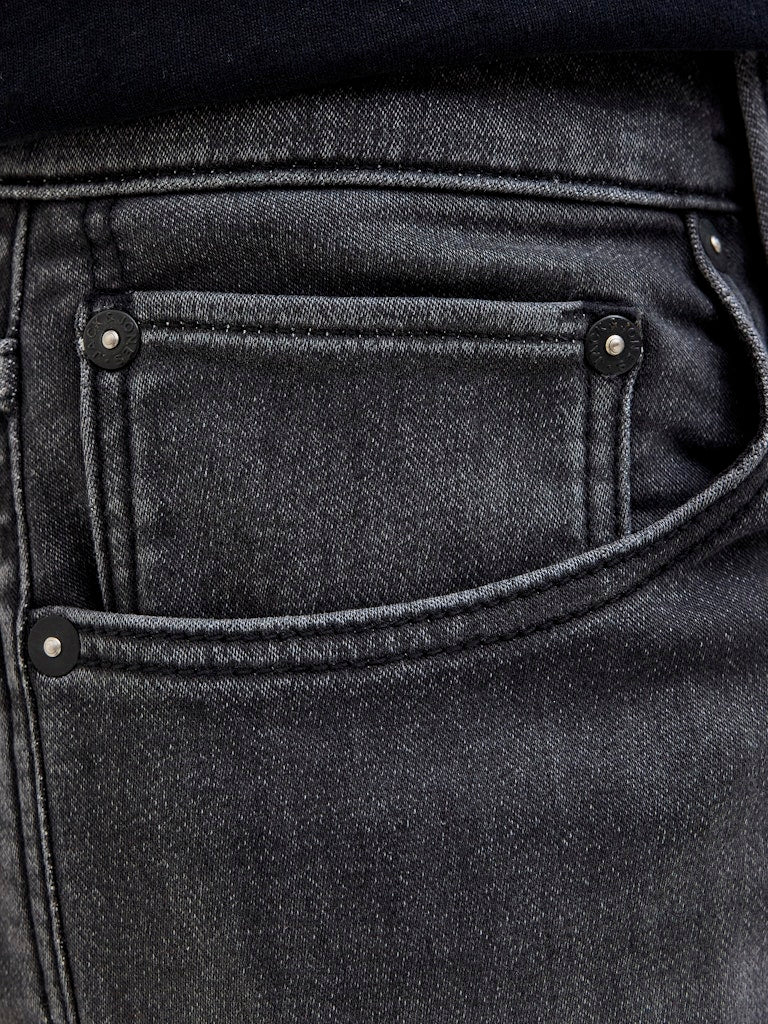 Jack & Jones Herren Shorts Black Denim
