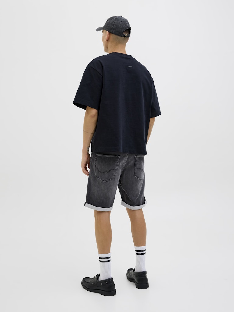 Jack & Jones Herren Shorts Black Denim