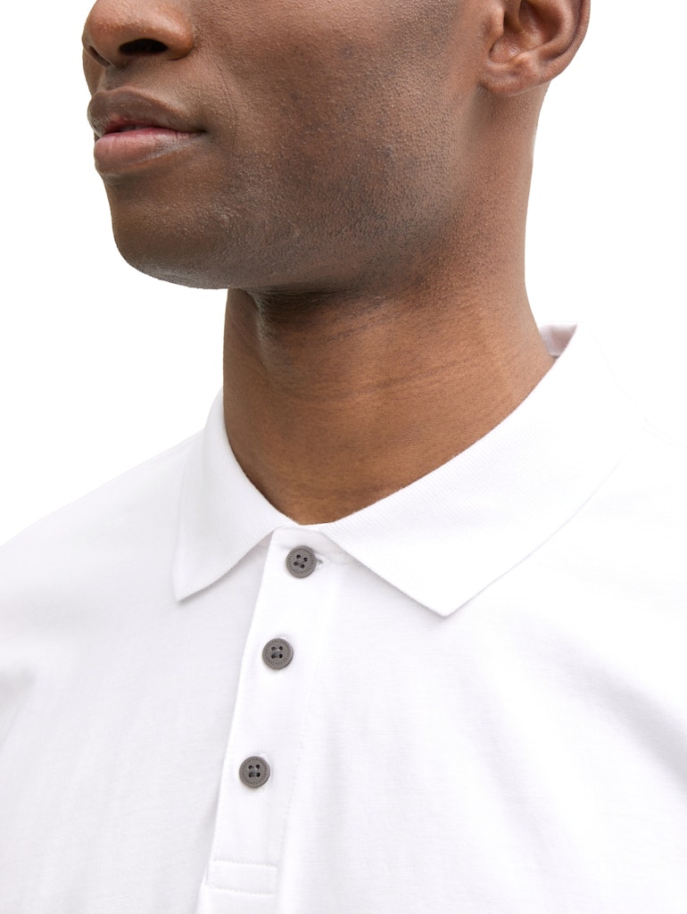Tom Tailor denim Herren Polo-Shirts White