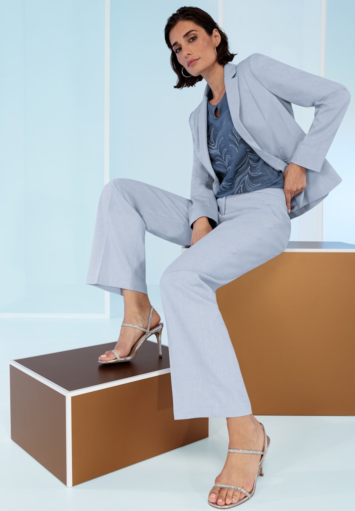 Bianca Damen Hosen Blue Mix