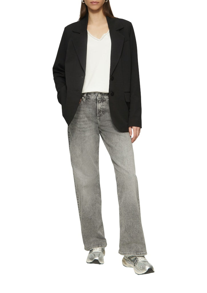 QS by S.Oliver Damen T-Shirts White