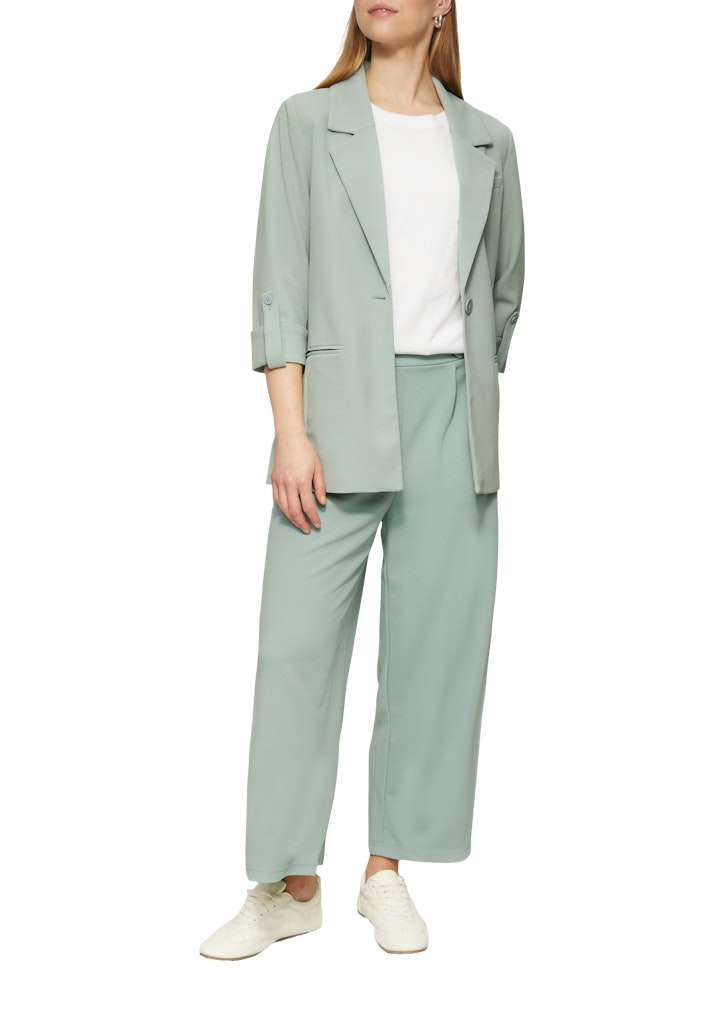 QS by S.Oliver Damen Blazer Green