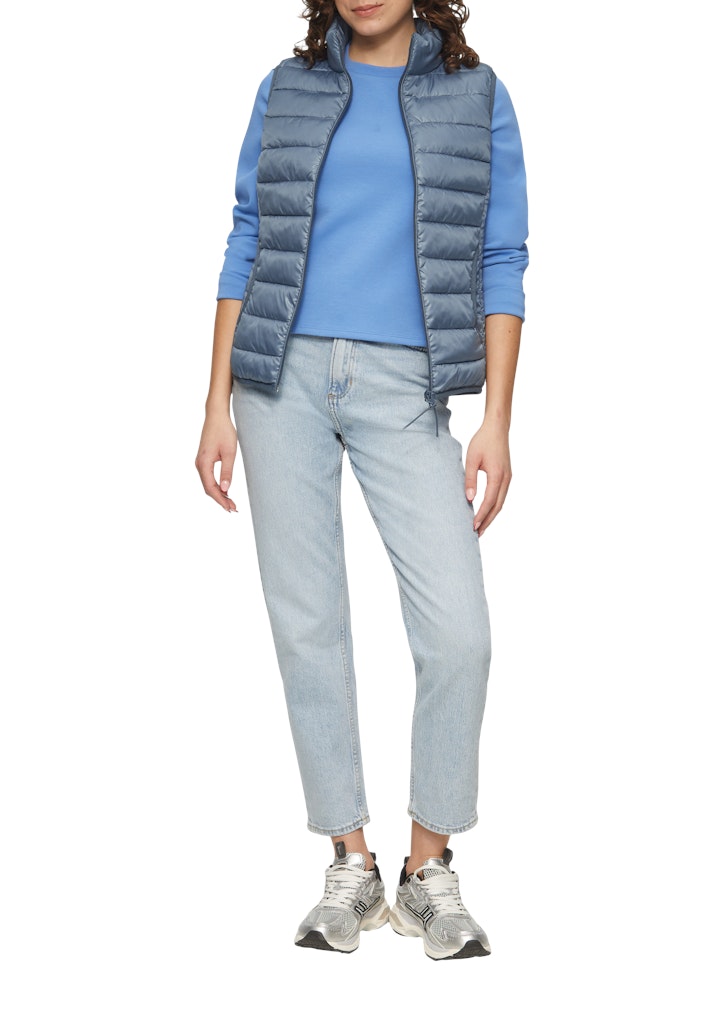 QS by S.Oliver Damen Outdoorwesten Blue