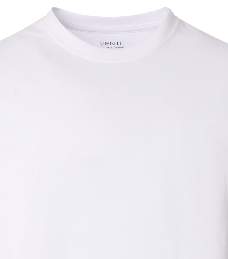 Venti Herren T-Shirts kurz Weiss